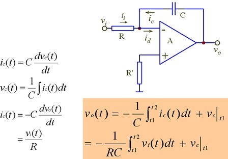 运算放大器应用（二）-积分电路和微分电路 